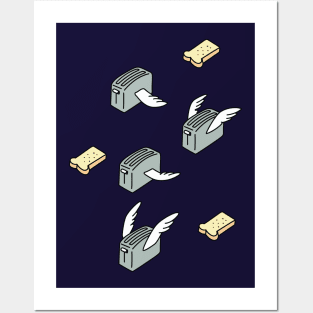 Flying Toaster Posters and Art